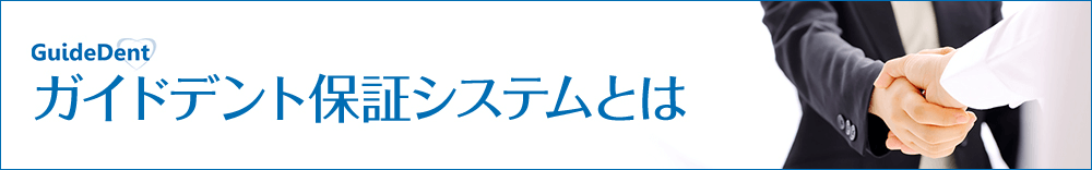 ガイドデント保証システム