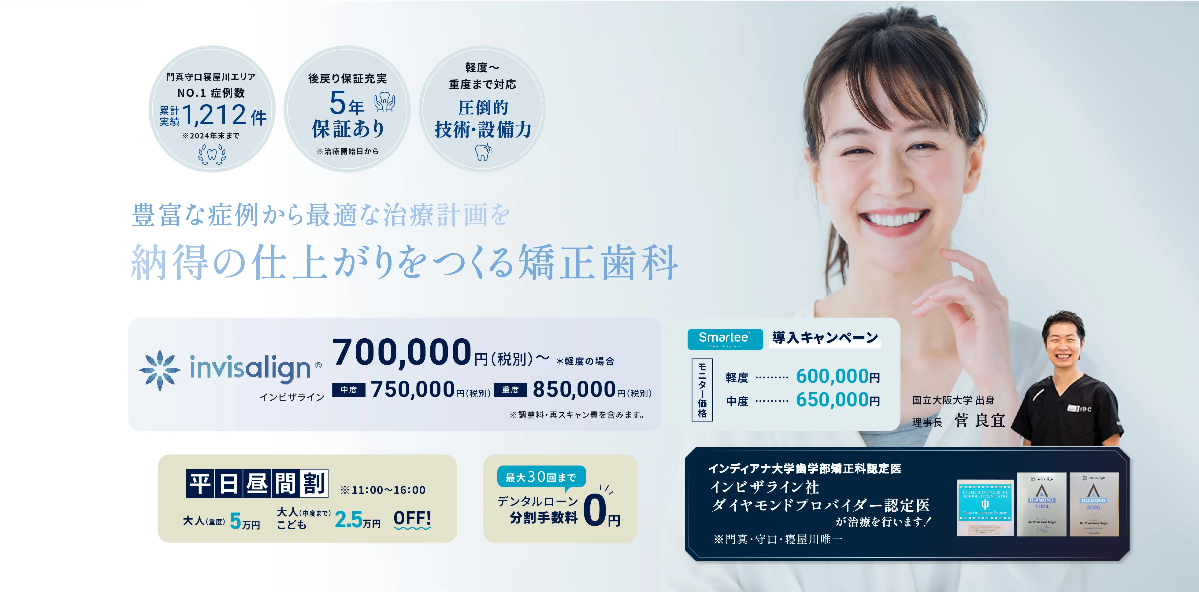 マウスピース矯正専門サイト